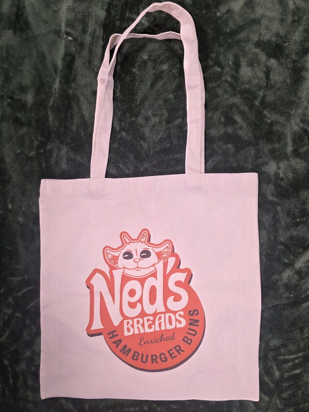 Ned's Breads Canvas Tote Bag with Logo